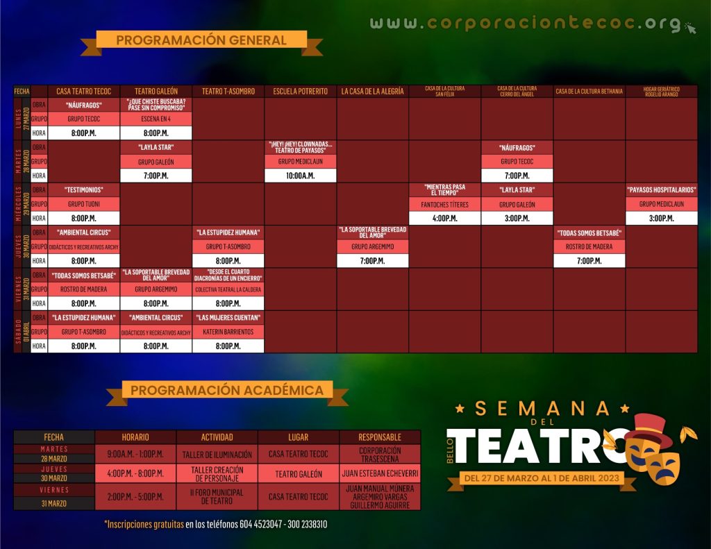 Semana del Teatro en Bello