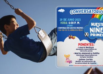 Conversatorio "Nuestra niñez primero" en Bello
