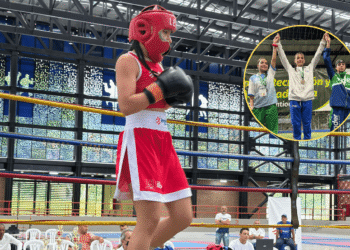 Yesenia pelea con el corazón y con ese mismo impulso se llevó el oro departamental en boxeo
