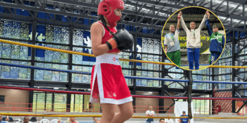 Yesenia pelea con el corazón y con ese mismo impulso se llevó el oro departamental en boxeo
