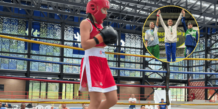 Yesenia pelea con el corazón y con ese mismo impulso se llevó el oro departamental en boxeo