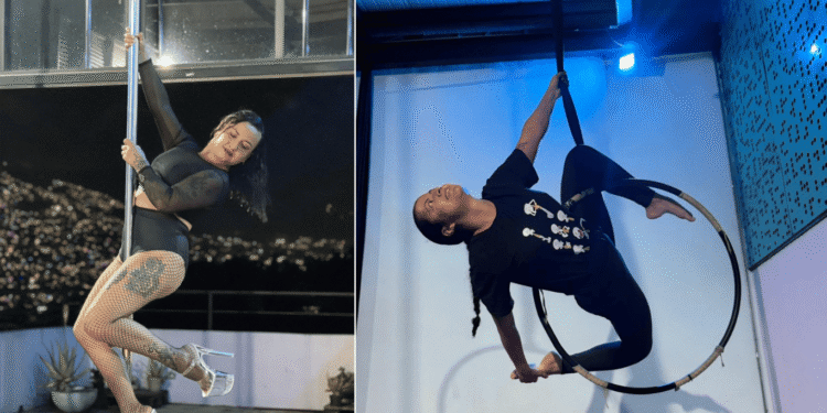 No soltar lo que las salvó: dos mujeres que encontraron en el pole dance una forma de volver a sí mismas