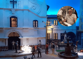 Ober Calderón, el arquitecto de pesebres