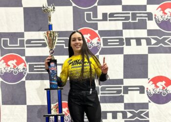 ¡Nuevamente lo hizo! “La Chispita del BMX” se corona Campeona en los Grands de Tulsa, Estados Unidos
