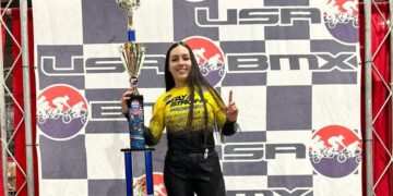 ¡Nuevamente lo hizo! “La Chispita del BMX” se corona Campeona en los Grands de Tulsa, Estados Unidos