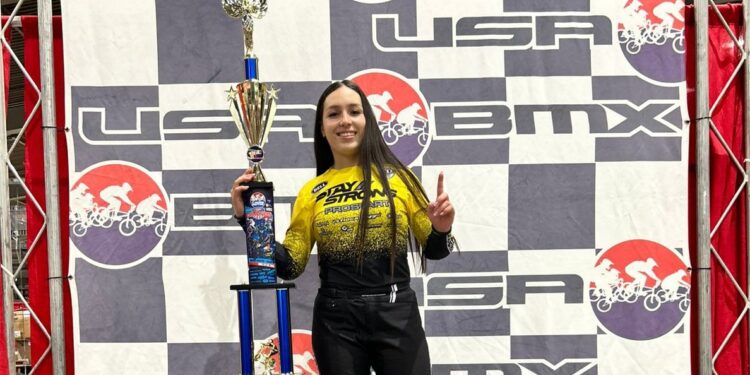 ¡Nuevamente lo hizo! “La Chispita del BMX” se corona Campeona en los Grands de Tulsa, Estados Unidos