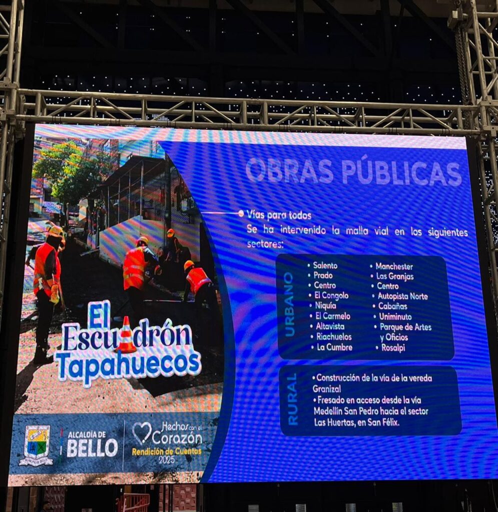 Alcaldía de Bello presentó su rendición de cuentas 2025: el foco estuvo en la gente
