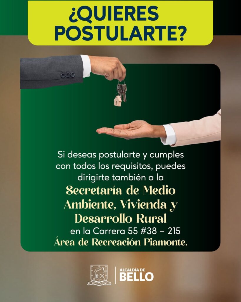 Desde este 23 de febrero, madres rurales de Bello podrán acceder a mejoramiento de sus viviendas