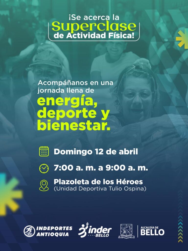 Bello celebra la Semana de la Actividad Física con deporte y bienestar